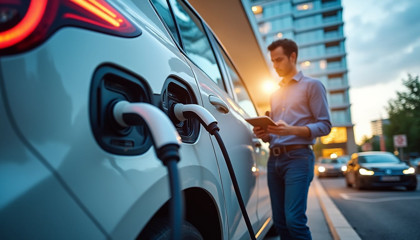 Illustration: Comprendre l’amortissement d’une borne de recharge électrique : définitions et enjeux