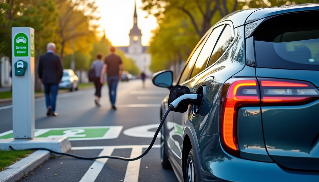 Illustration: Où trouver les bornes de recharge gratuites pour véhicule électrique dans la ville d’Angers ?