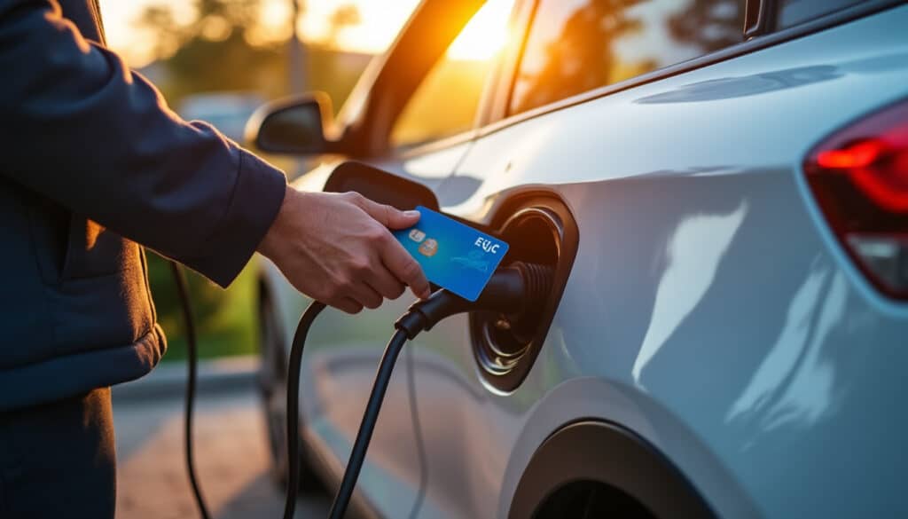 Carte pour recharge de voiture électrique : guide complet 2026