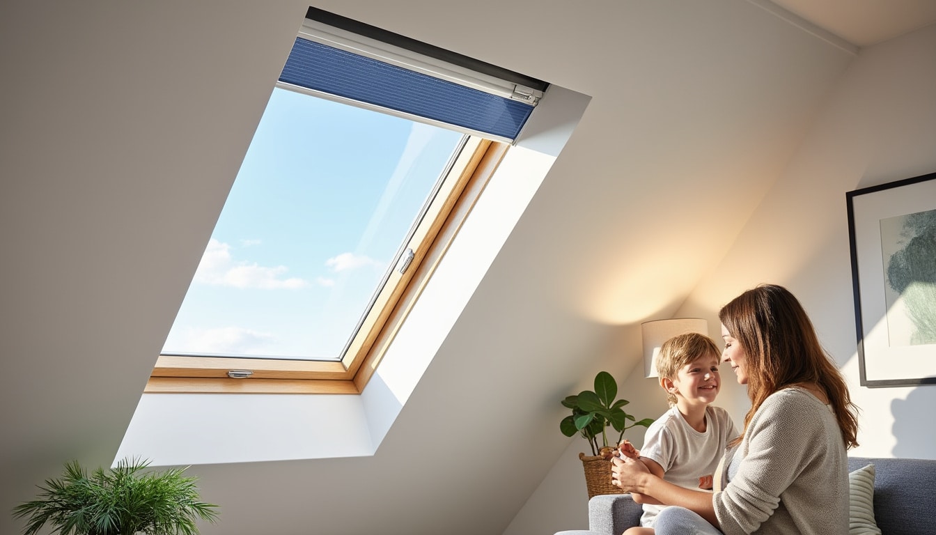Illustration: Comprendre le volet roulant avec panneau solaire intégré Velux