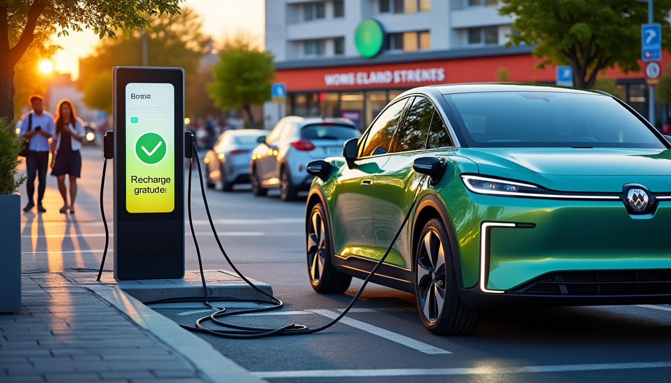 Illustration: Où dénicher une recharge de voiture électrique gratuite en 2026 ?