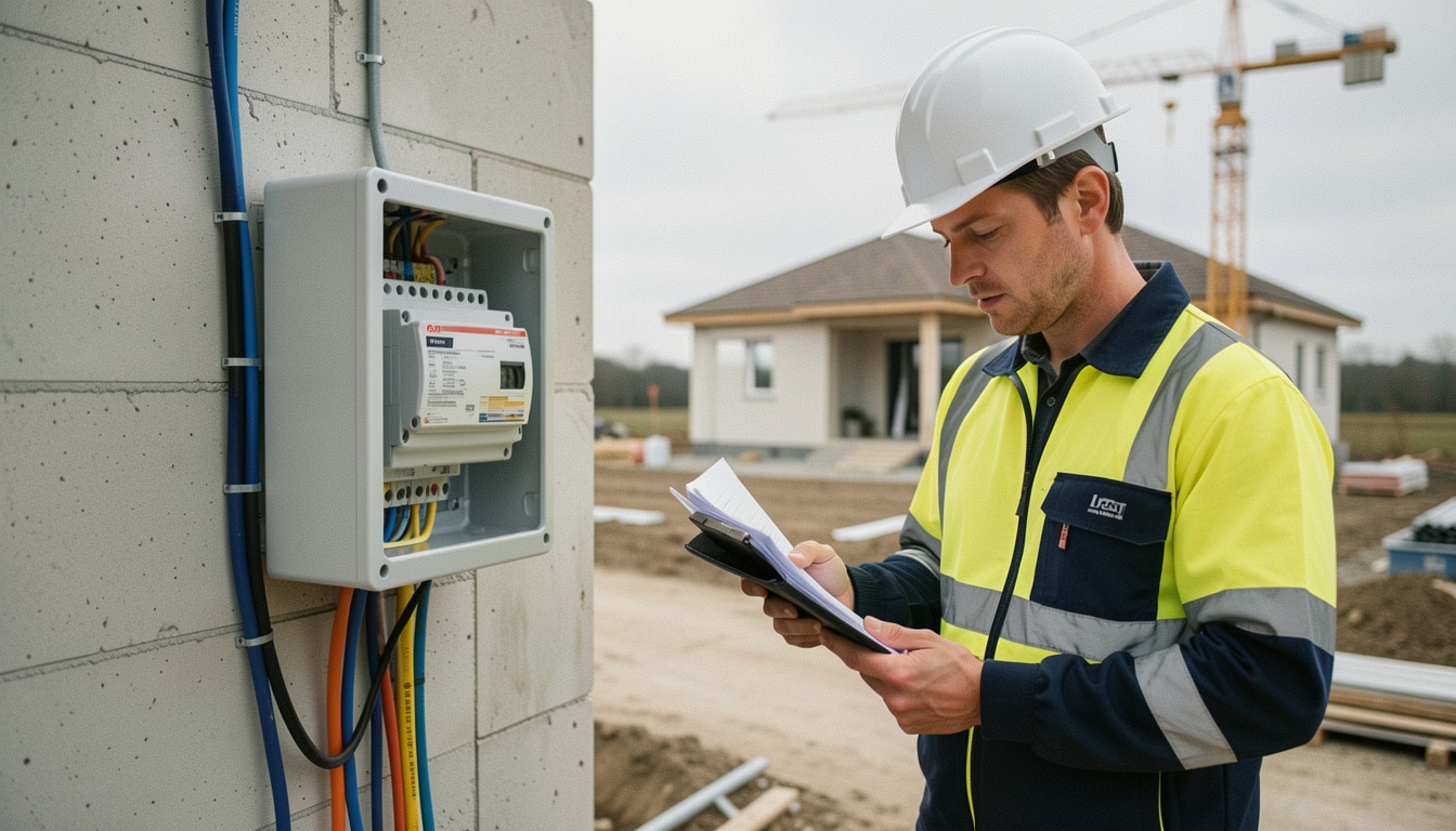 Branchement provisoire de chantier : démarches et délais
