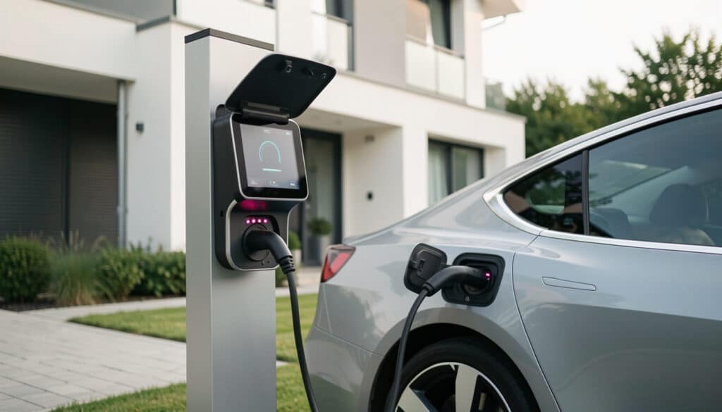 Comment fonctionne une borne de recharge électrique