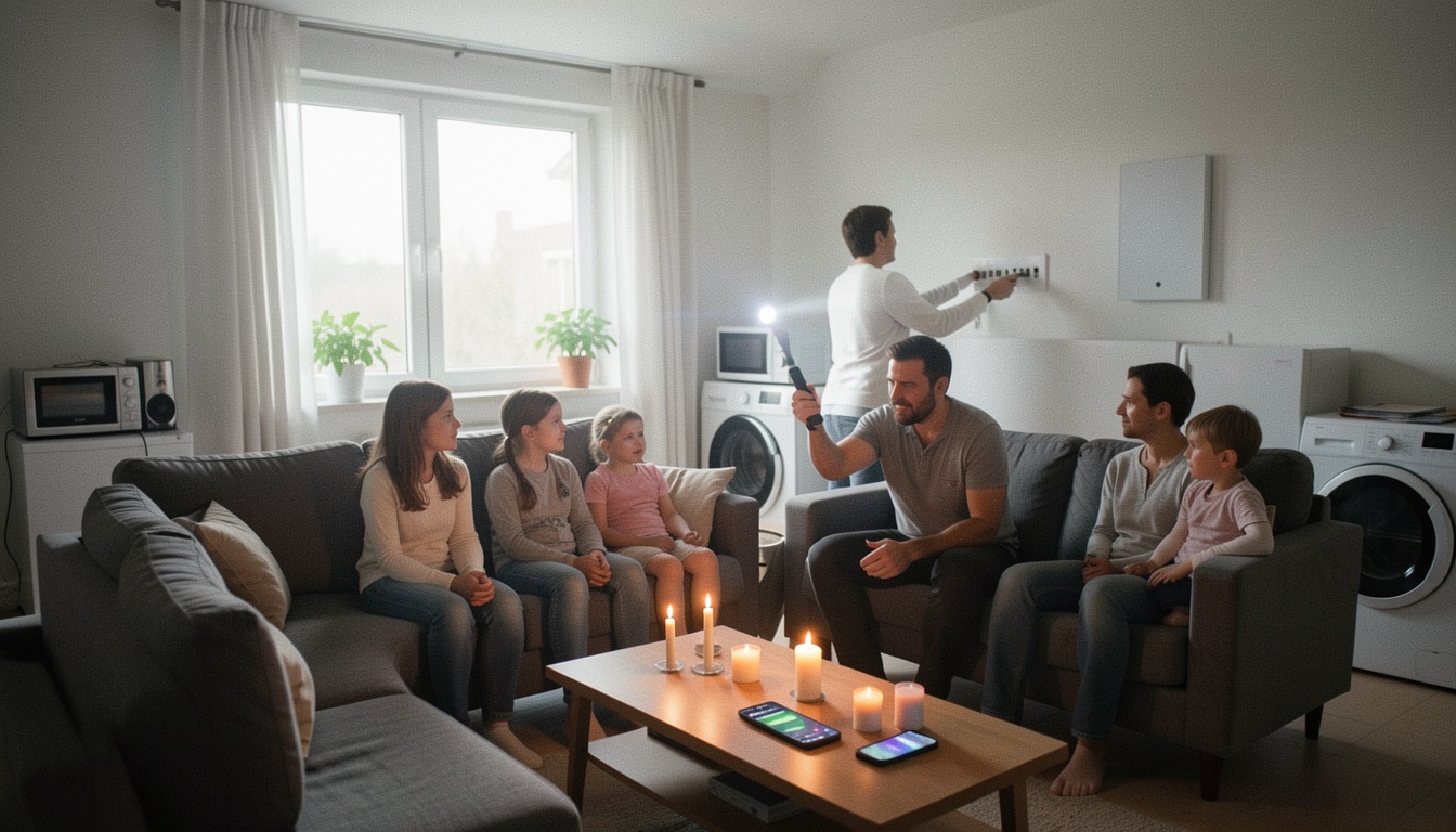Coupure générale d’électricité : que faire chez vous ?