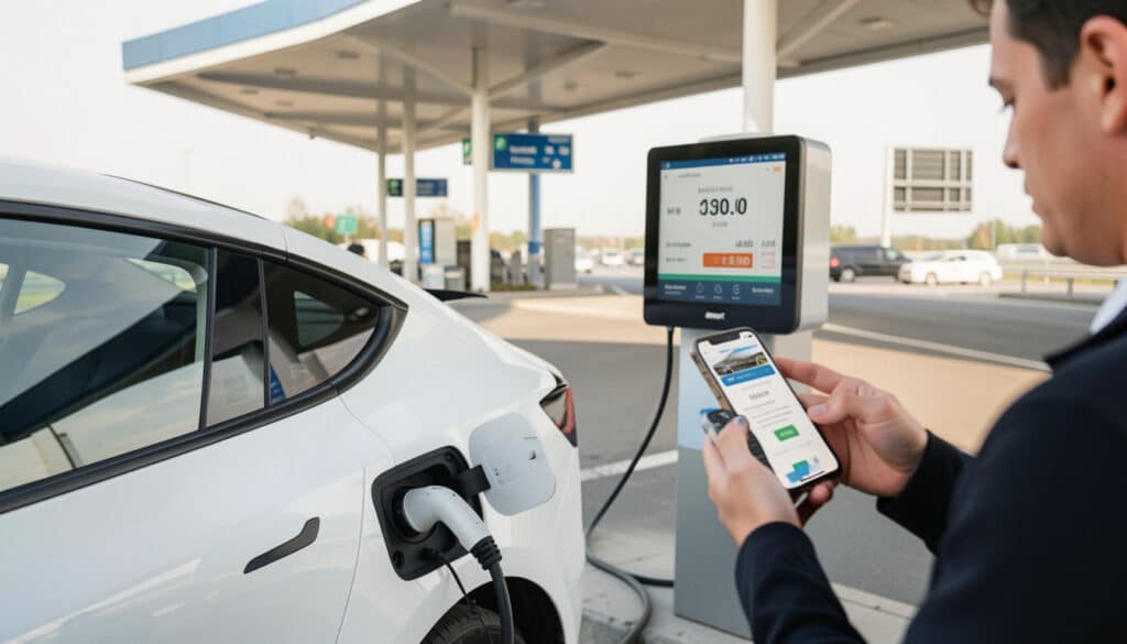 Coût de la recharge électrique sur autoroute expliqué