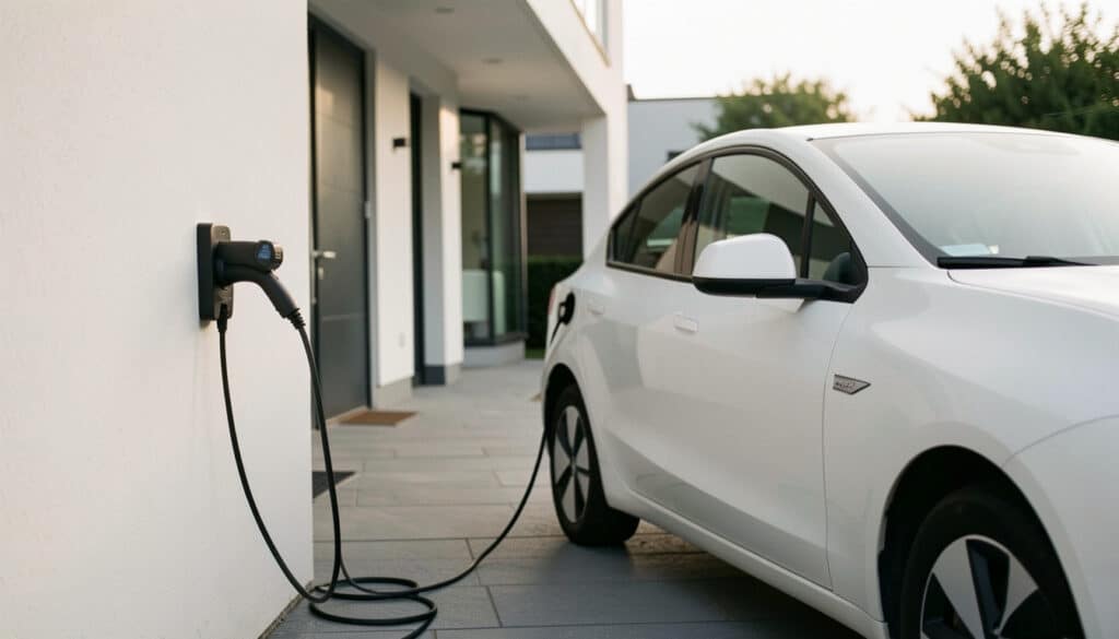 Recharger sa voiture sur une prise domestique : limites