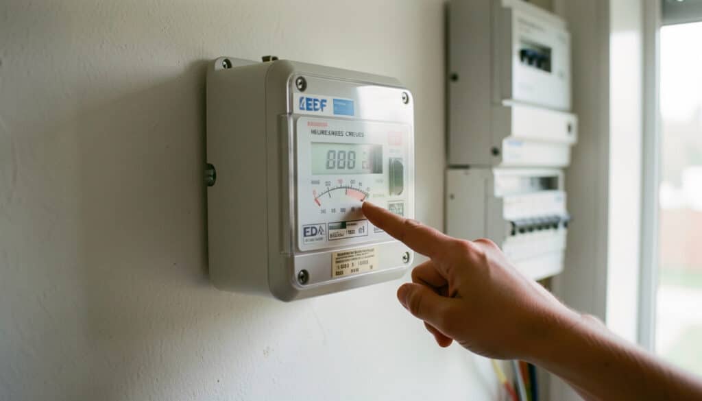 Ancien compteur EDF en heures creuses : bien le lire