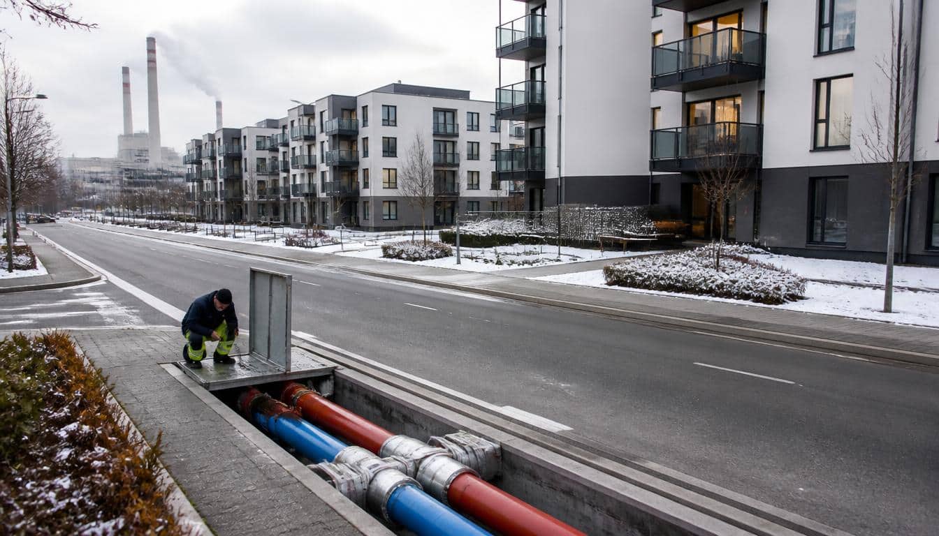 Comment fonctionne le chauffage urbain en ville ?